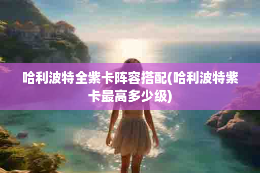 哈利波特全紫卡阵容搭配(哈利波特紫卡最高多少级)