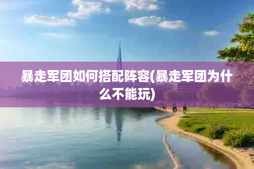 暴走军团如何搭配阵容(暴走军团为什么不能玩)