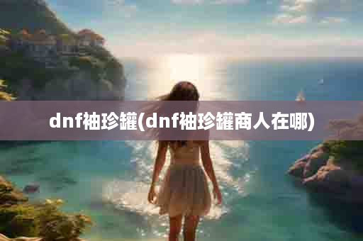 dnf袖珍罐(dnf袖珍罐商人在哪)