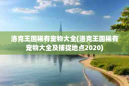 洛克王国稀有宠物大全(洛克王国稀有宠物大全及捕捉地点2020)