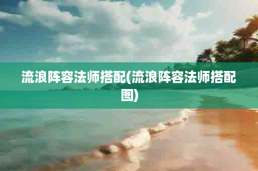 流浪阵容法师搭配(流浪阵容法师搭配图)