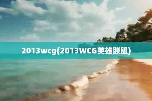 2013wcg(2013WCG英雄联盟)