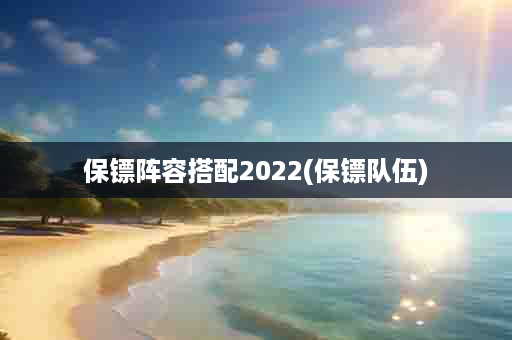 保镖阵容搭配2022(保镖队伍)