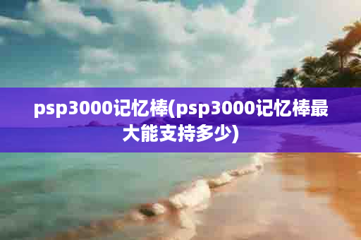 psp3000记忆棒(psp3000记忆棒最大能支持多少)