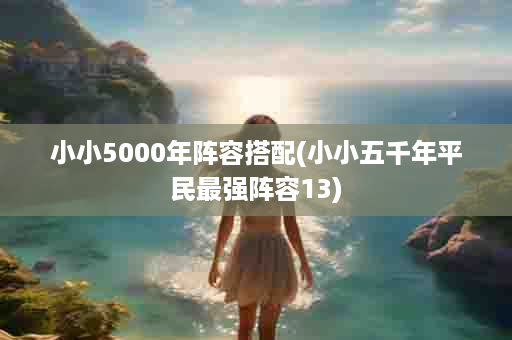 小小5000年阵容搭配(小小五千年平民最强阵容13)