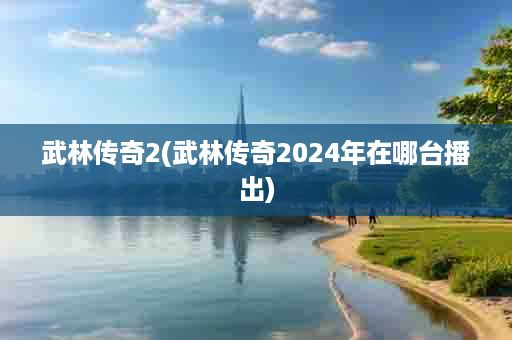 武林传奇2(武林传奇2024年在哪台播出)