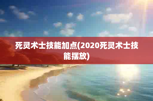 死灵术士技能加点(2020死灵术士技能摆放)