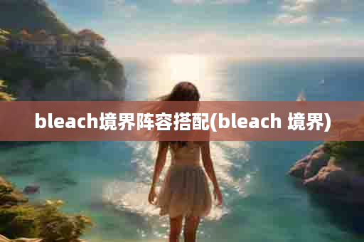 bleach境界阵容搭配(bleach 境界)