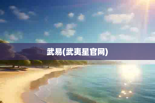 武易(武夷星官网)