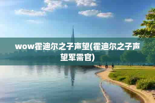 wow霍迪尔之子声望(霍迪尔之子声望军需官)