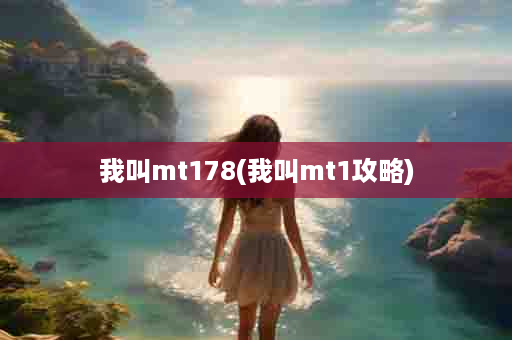 我叫mt178(我叫mt1攻略)