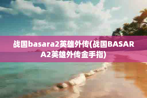 战国basara2英雄外传(战国BASARA2英雄外传金手指)