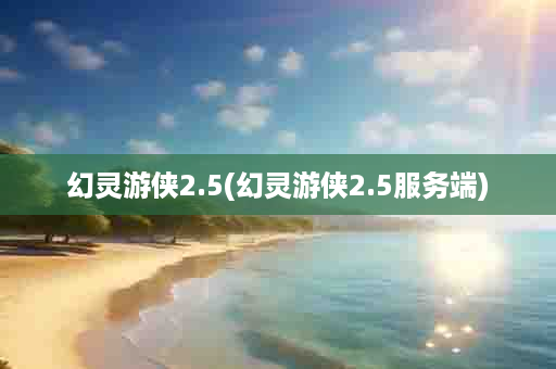 幻灵游侠2.5(幻灵游侠2.5服务端)