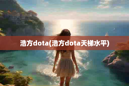 浩方dota(浩方dota天梯水平)