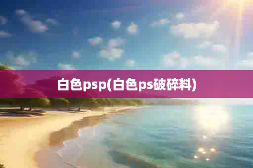 白色psp(白色ps破碎料)