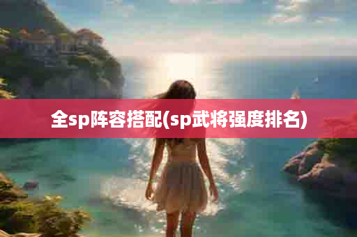 全sp阵容搭配(sp武将强度排名)